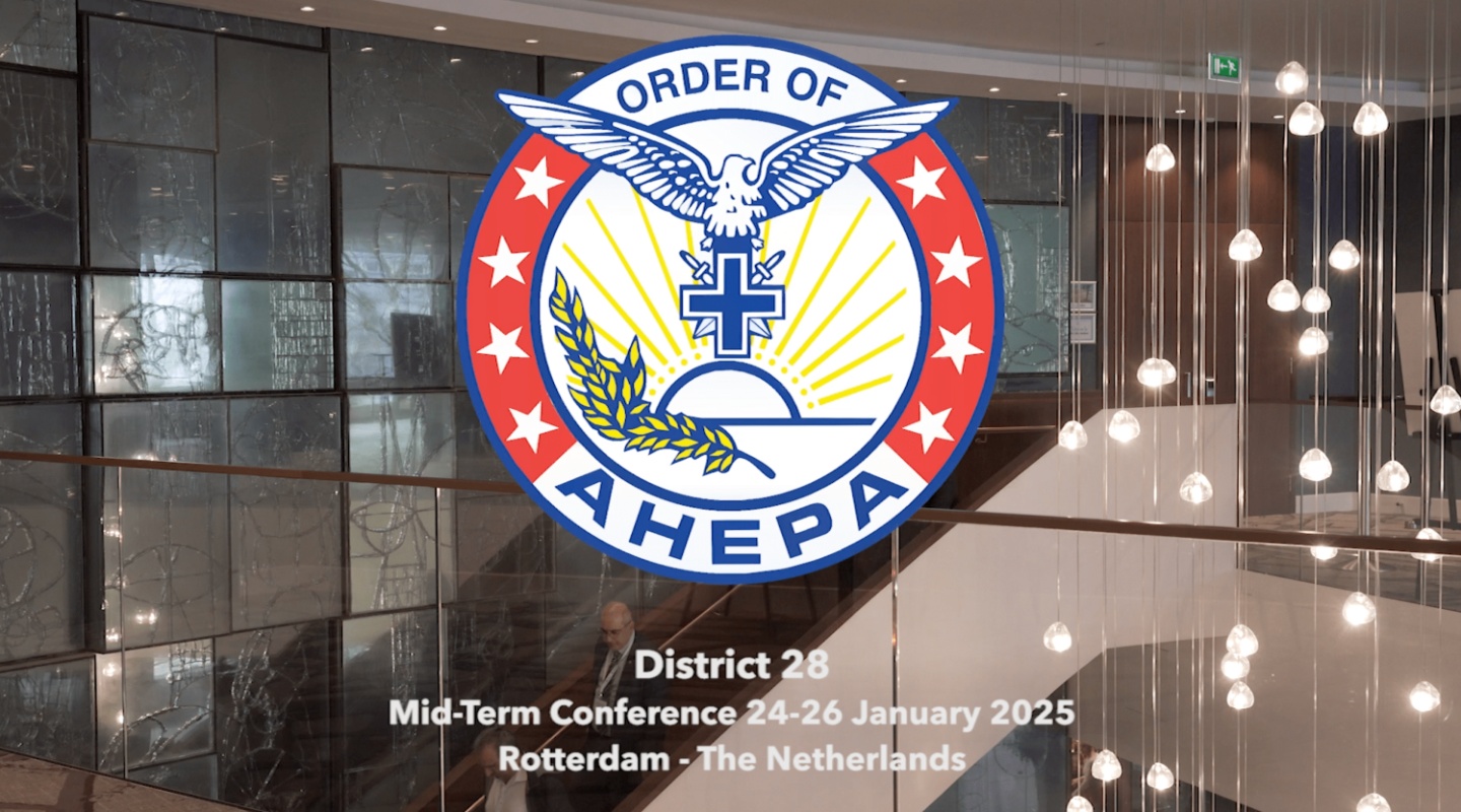 AHEPA European District 28 Mid-term Conference 2025 - Rotterdam