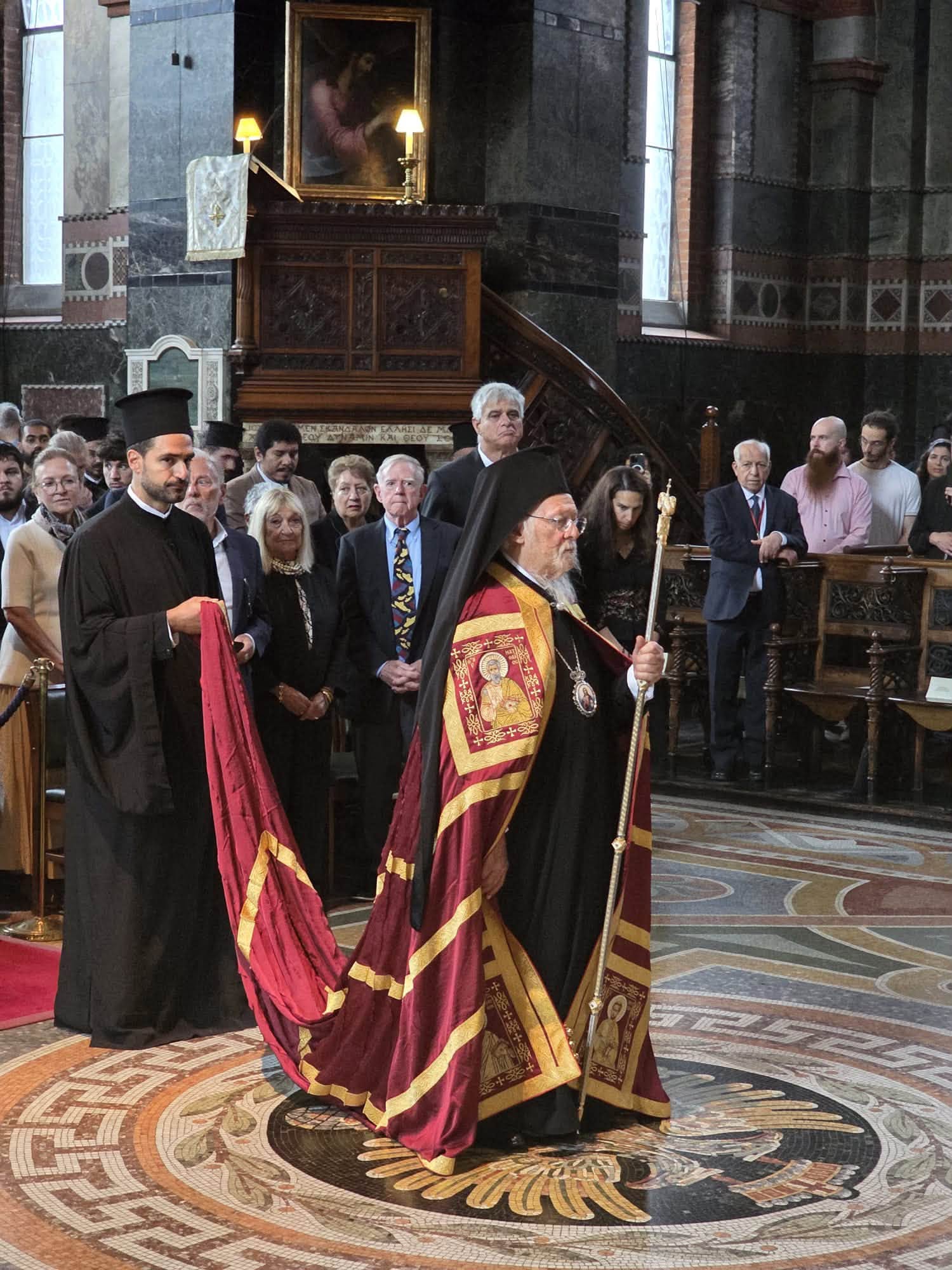 AHEPA Enfield London Patriarchal Name Day Gala Οικουμενικός Πατριάρχης Βαρθολομαίος