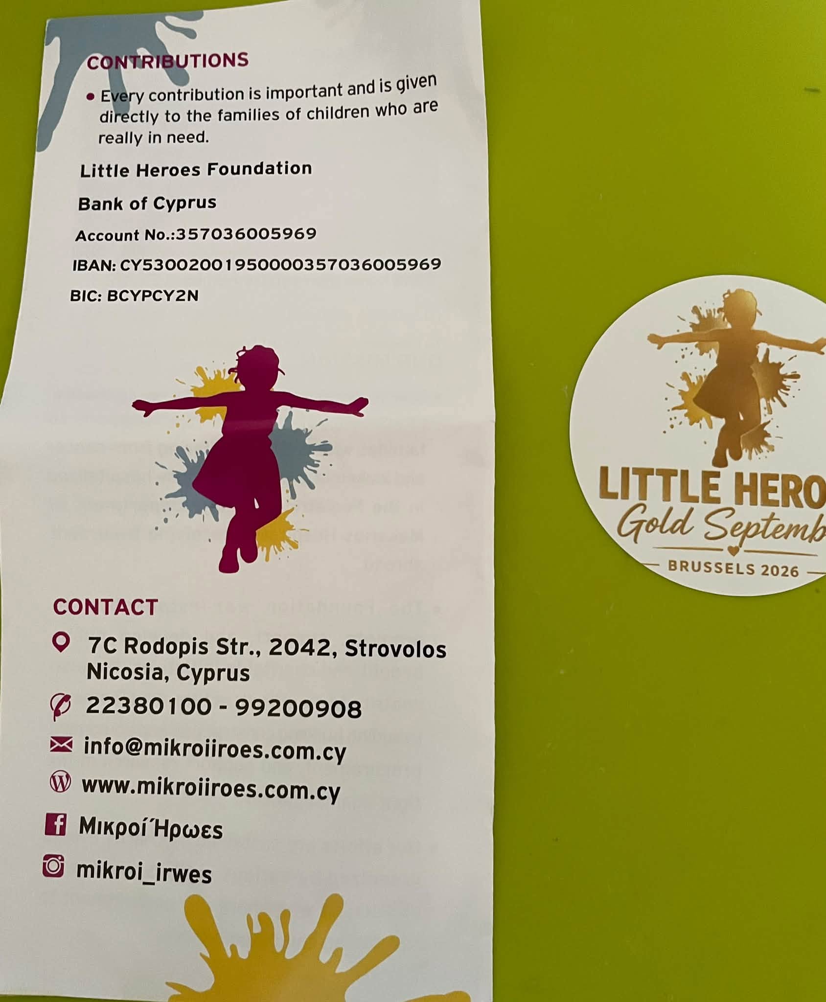 Little Heroes AHEPA Brussels